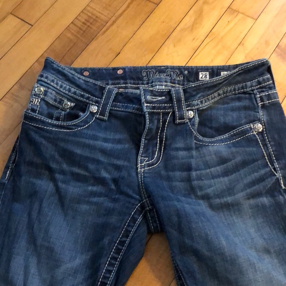 Miss Me Boot Cut Jeans Size 28 - Picture 5 of 5